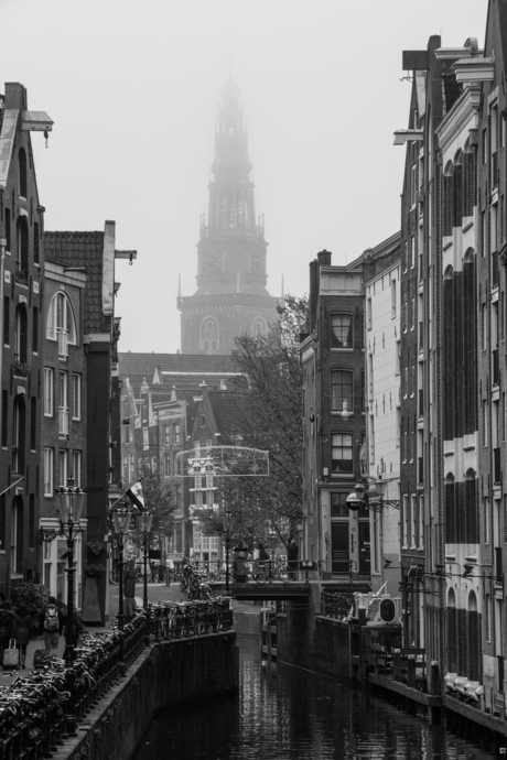 Dagje Amsterdam in de mist