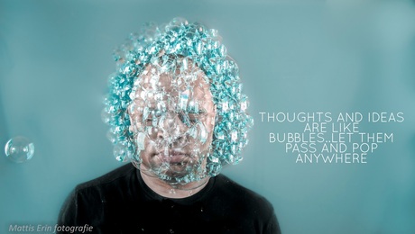 Thoughts are like bubbles