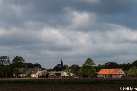 Voorjaar, zon en wolken