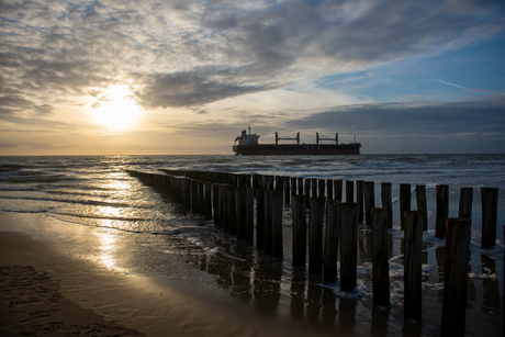 Zonsondergang in Zoutelande 