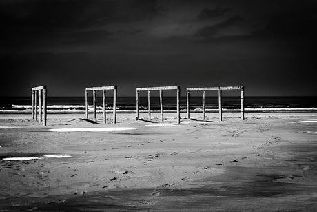 On the beach of Schiermonnikoog