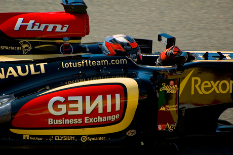 Formule 1 2013: Kimi aan het werk