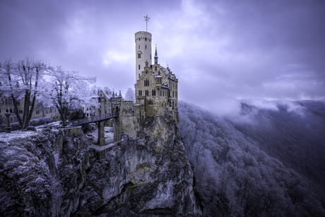 Kasteel Lichtenstein in de winter (2)