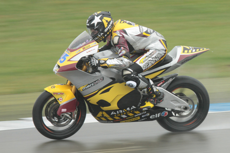 wet track