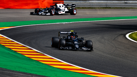 Pierre Gasly en Yuki Tsunoda - Spa Francorchamps - FP2