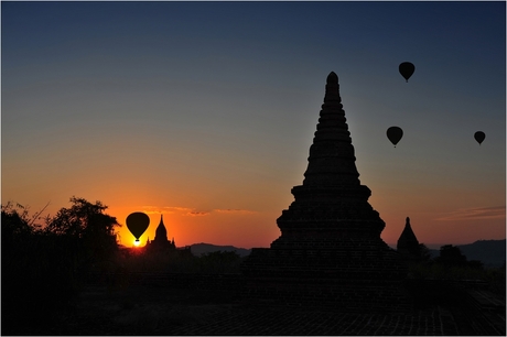 nacht in Bagan