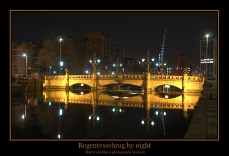 Regentessebrug by night