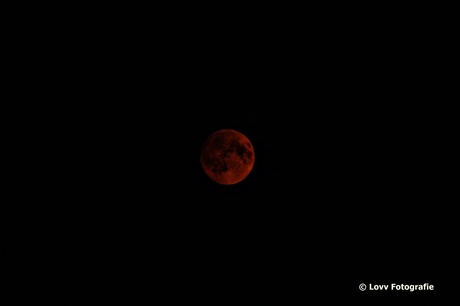 Goud Rode maan op 15-09-2106