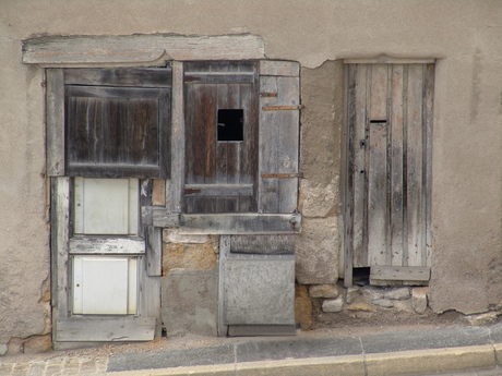 Gevel in Langres (Frankrijk)