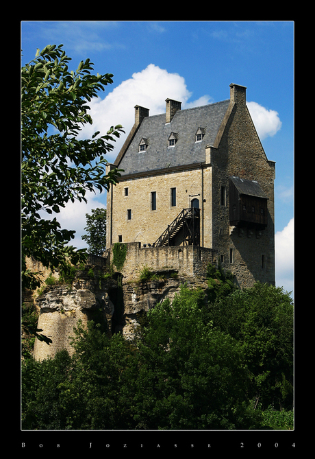 Oud kasteel in Luxemburg