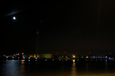 BP bij nacht