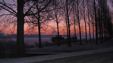 Winter in de Botlek