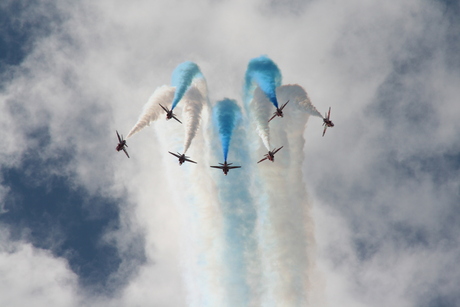 red arrows