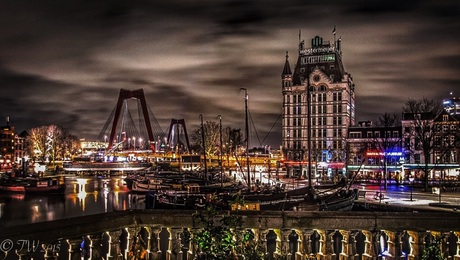 Rotterdam-Oude Haven- by night