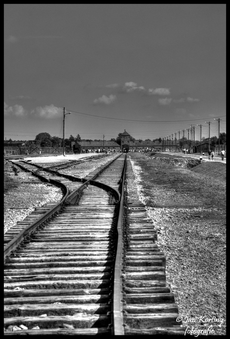 sporen in Birkenau_Auschwitz-Birkenau