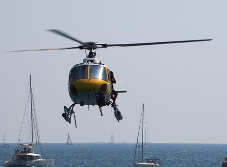 helikopter Volvo ocean race