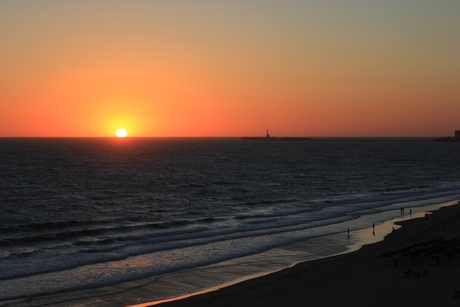 zonsondergang cadiz