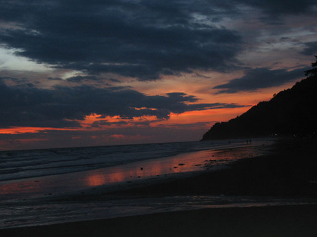 Zonsondergang Koh Chiang Thailand