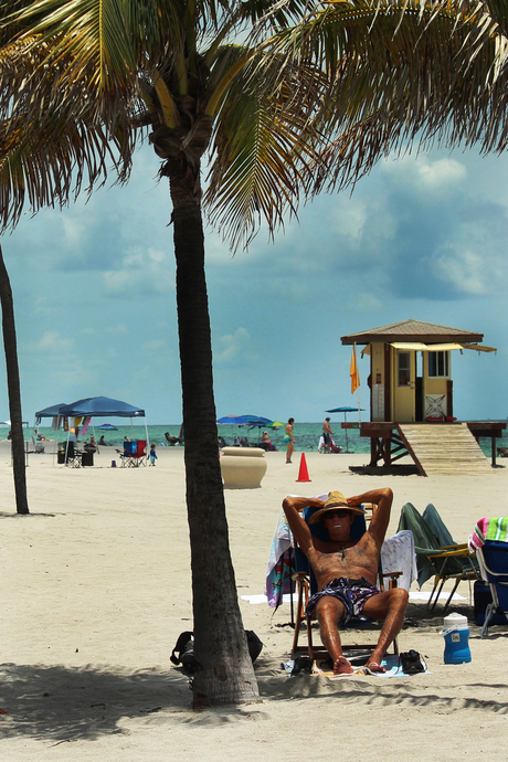 chillin at the beach