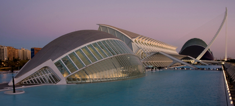 City of Arts and Sciences van Santiago Calatrava