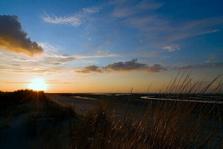 Zonsondergang Ballum