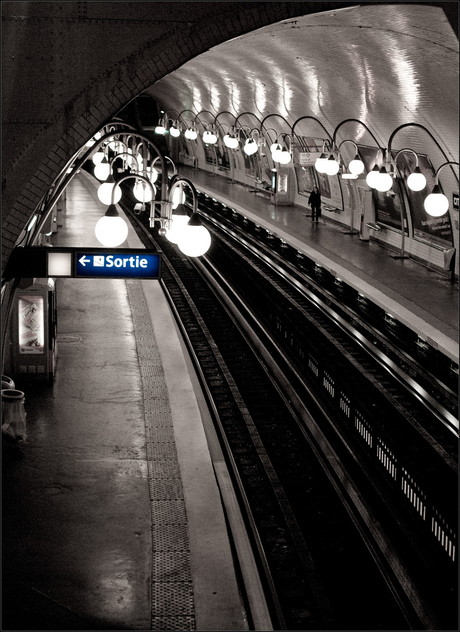 Metrostation La Cité, in Parijs