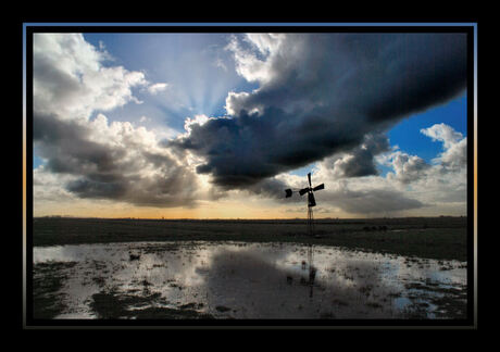 achter de wolken