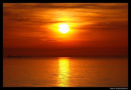 Sundown at Slufter beach