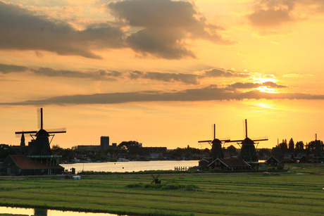 De welbekende Zaanse Schans nog maar eens een keer