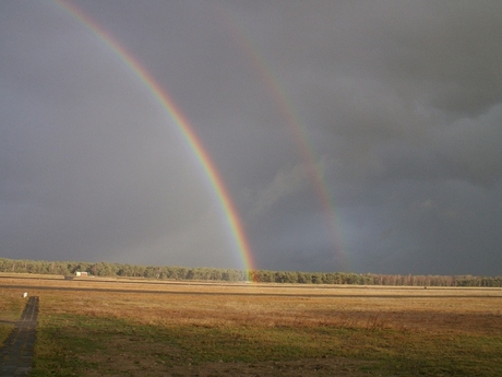 Dubbele regenboog