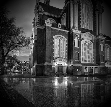 Amsterdam : Deel van de Westerkerk.