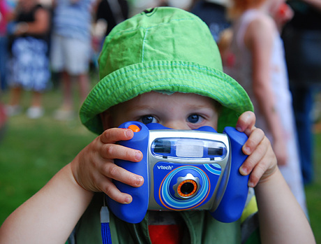 Men kleine fotograafje