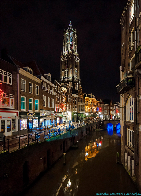 Utrecht in het donker