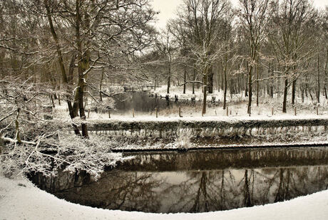 één dag sneeuw