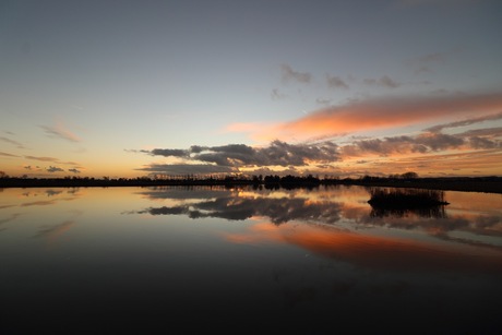 Eindelijk geen grijze zonsondergang