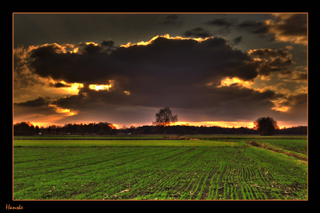 Ondergangetje hdr