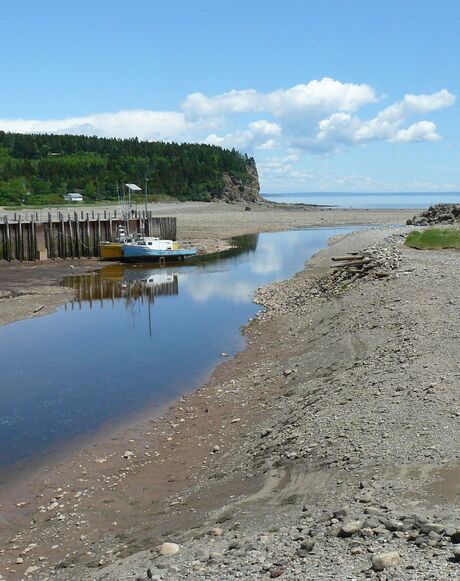 Getijdeverschil Fundy Bay