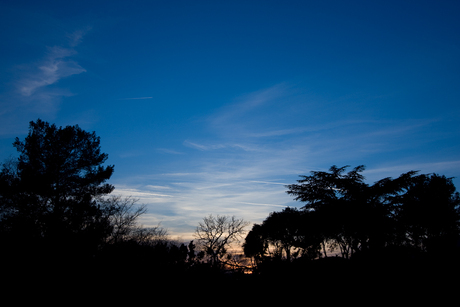 Zonsondergang in de Provence