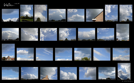 Collage wolkenlucht 24 oktober 2006