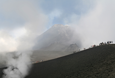 Beklimming van de Etna