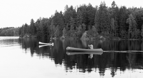 canoe fishing