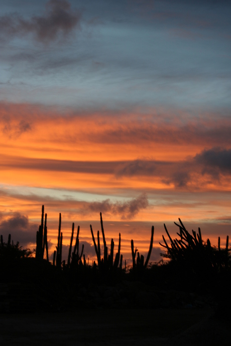 Zonsondergang op Aruba