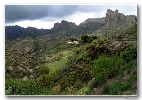 Landschap op Gran Canaria