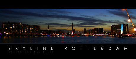 Skyline van Rotterdam