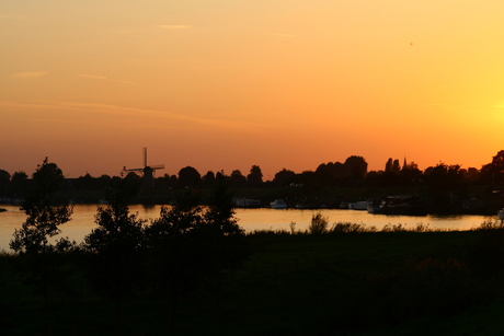 zonsondergang