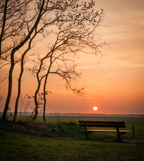 Zonsondergang Heiloo