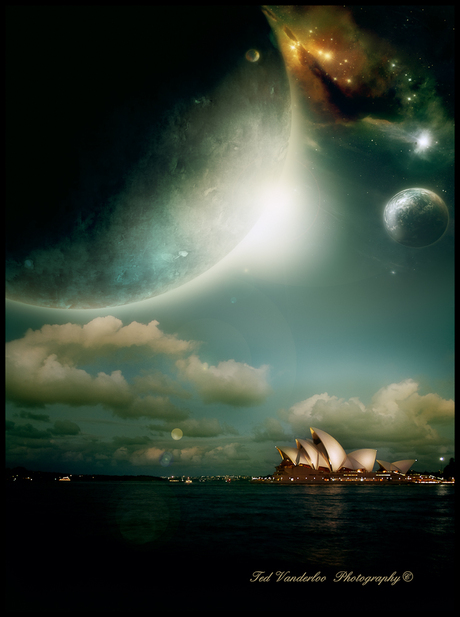 Opera house on a different planet