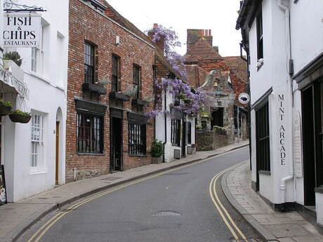 Straatje, ergens in Engeland