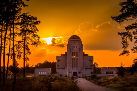 Zonsondergang Radio Kootwijk