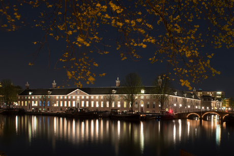 Hermitage at night